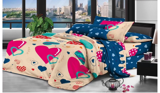 ensemble 4 pièce en coton lourd 