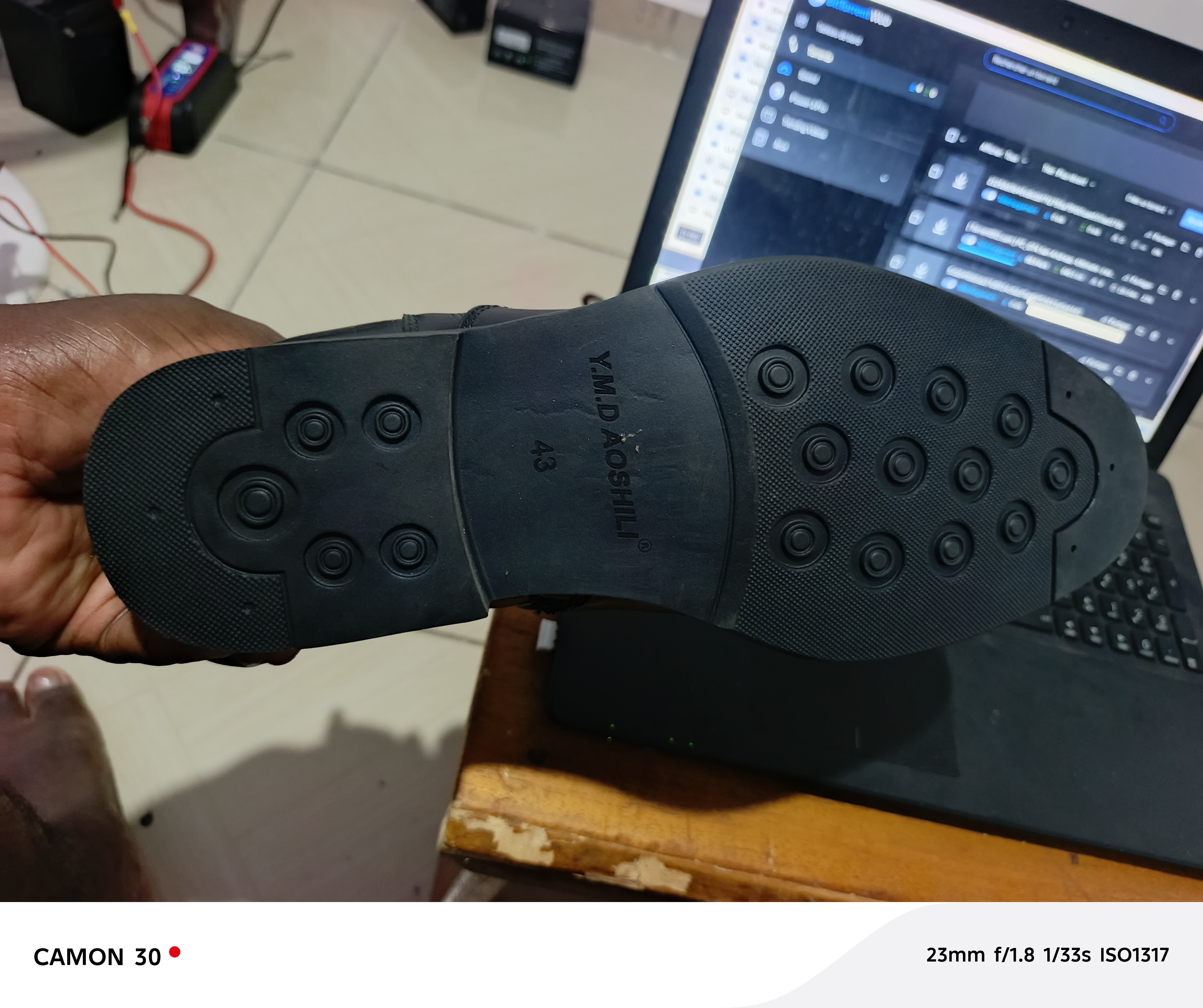 paire pour tenue de ville 