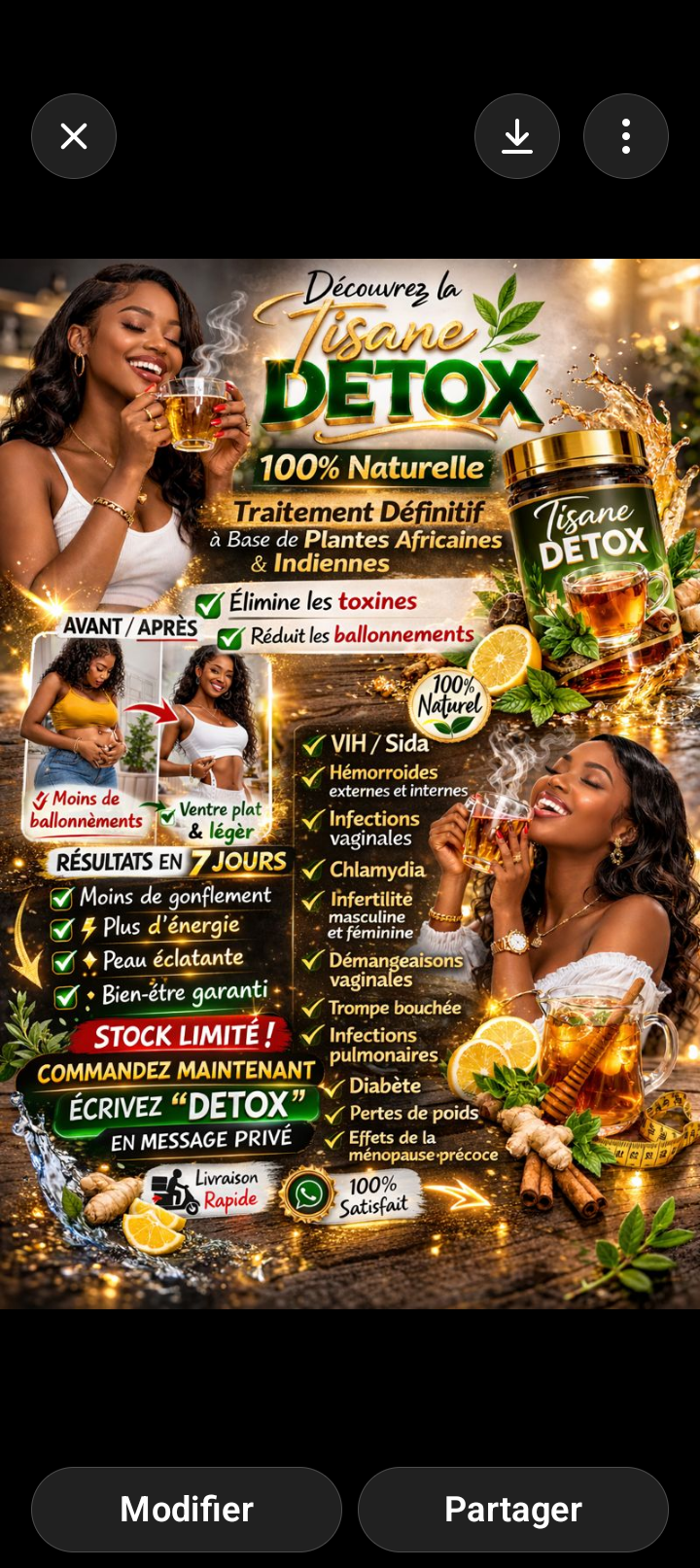 Tisane Indienne et Africaine pour une santé complet
