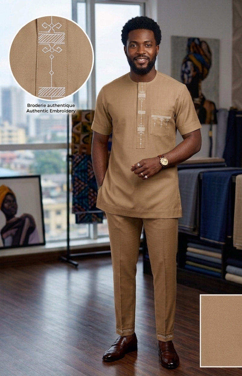 Ensemble de tunique homme 