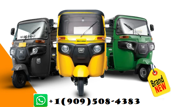 Grossiste en tricycles Bajaj et TVS King  