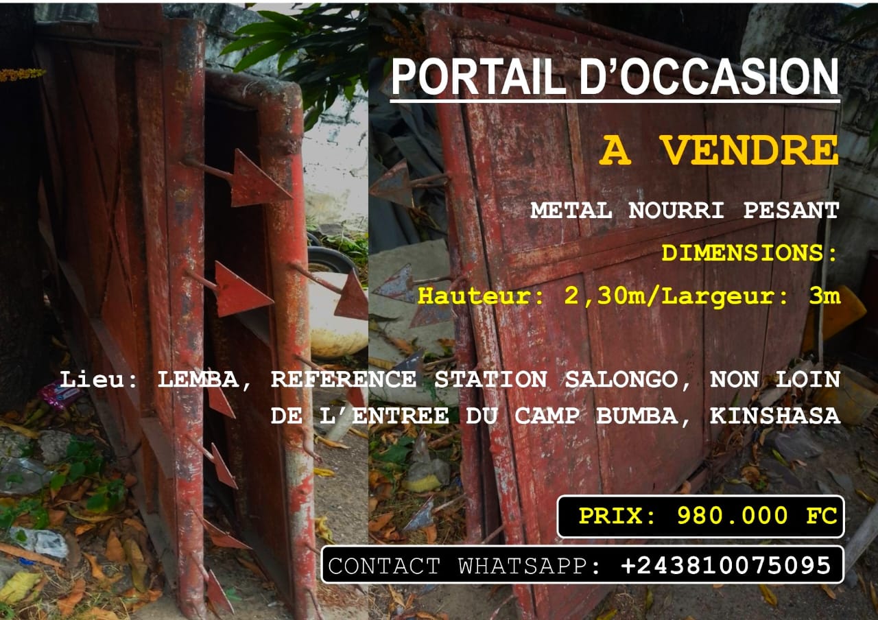 VENTE PORTAIL