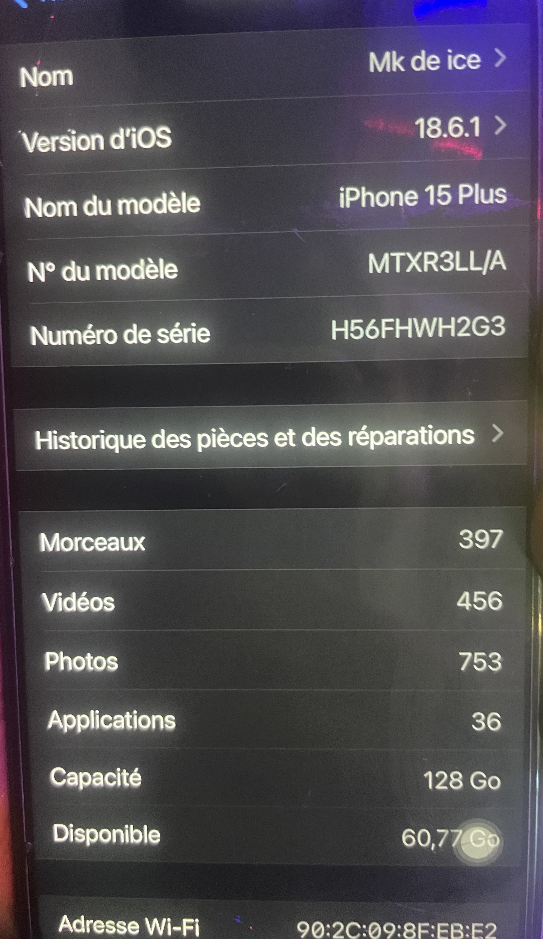 iPhone 15 plus