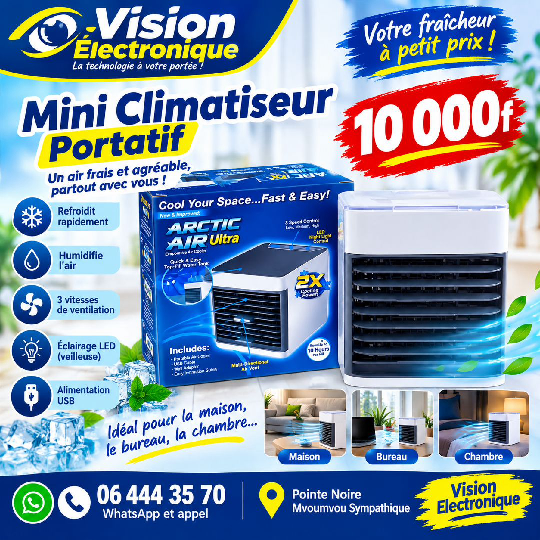 Climatiseur portatif mini 