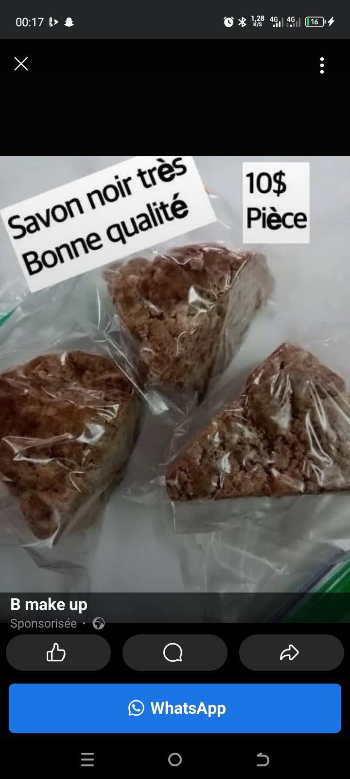 Savon noir 