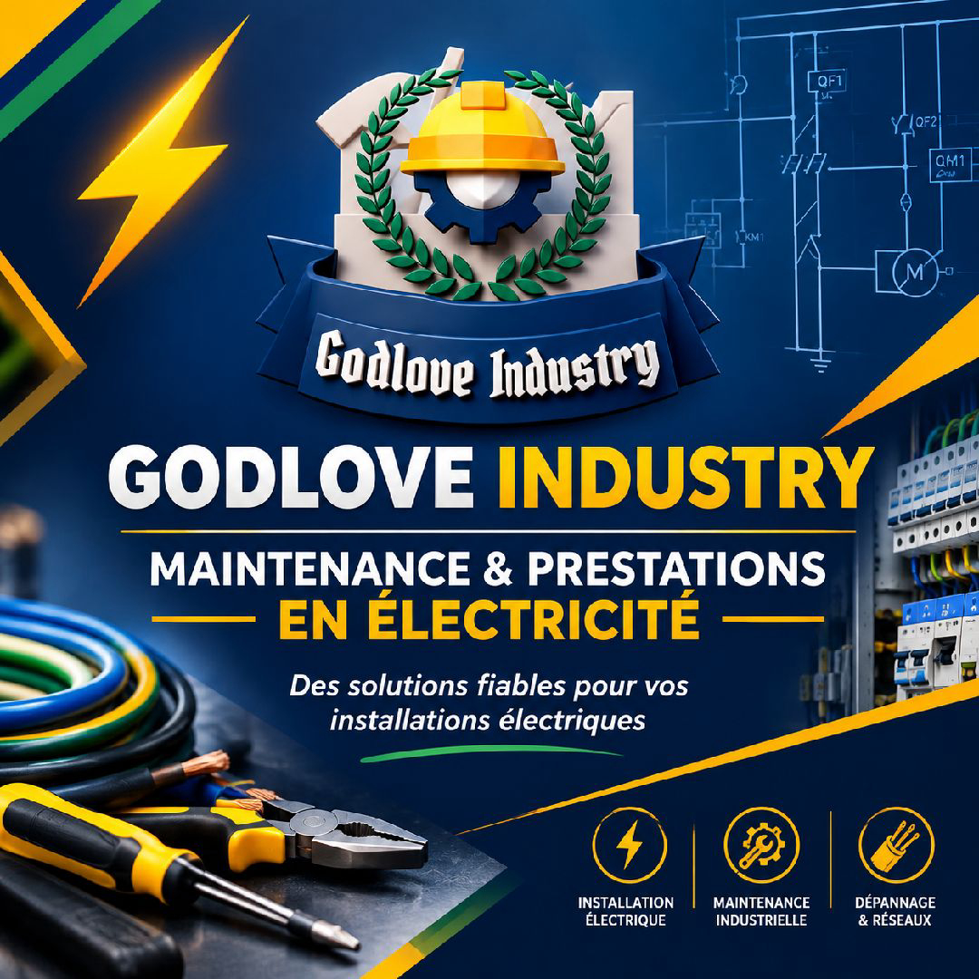 Pour tout vos travaux en électricité prière de bien vouloir nous contacter au +242 05 314 59 25 / +242 06 586 49 27godlovegalpha@gmail.com
